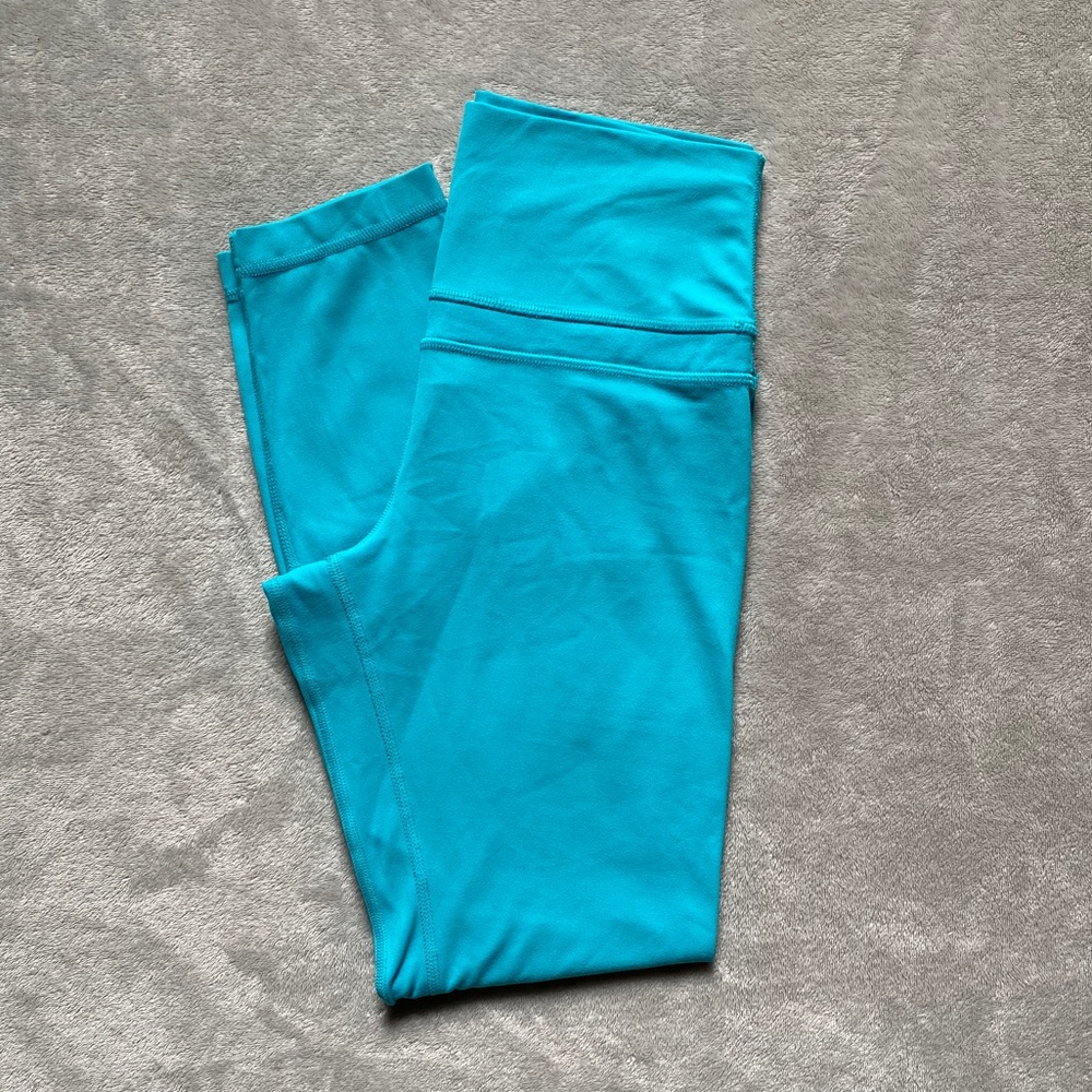 SOLD Original Align Pant 25” Peacock Blue